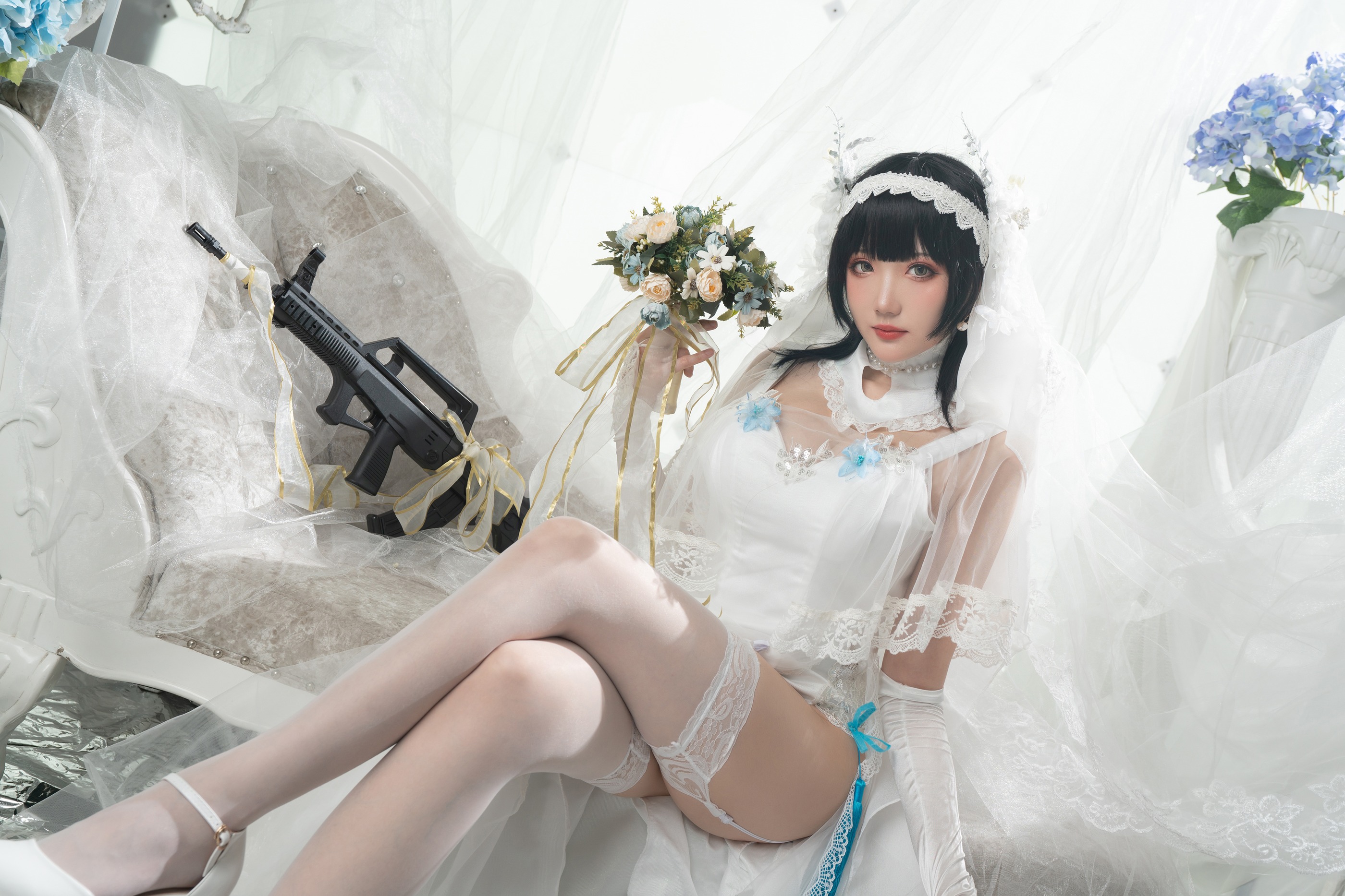 图片[1]-瓜希酱 – NO.038 95式花嫁 [30P]-XikXak